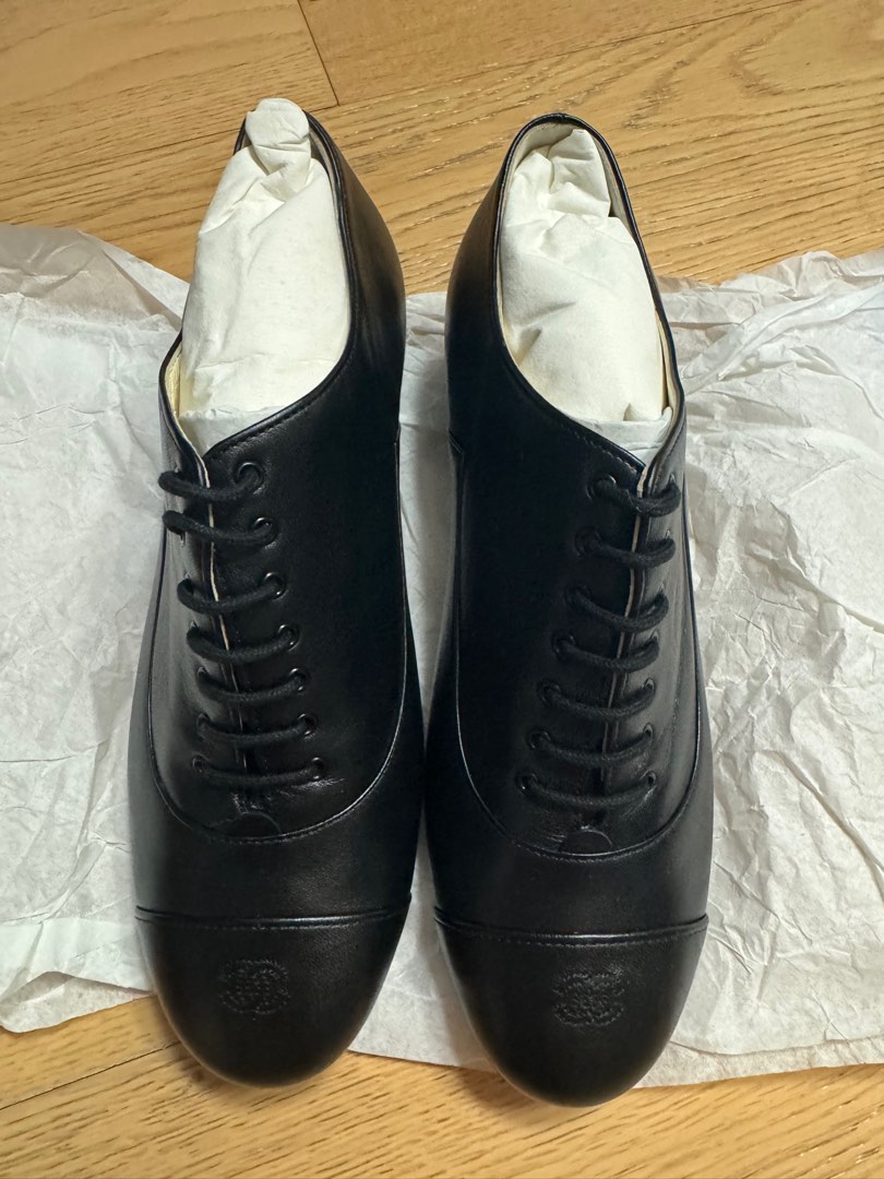Chanel uniform shoes 36.5 Carousell
