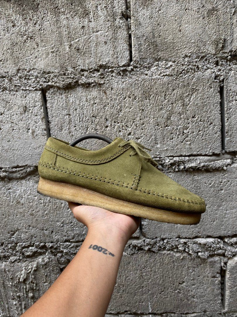 Clarks weaver forest green hotsell