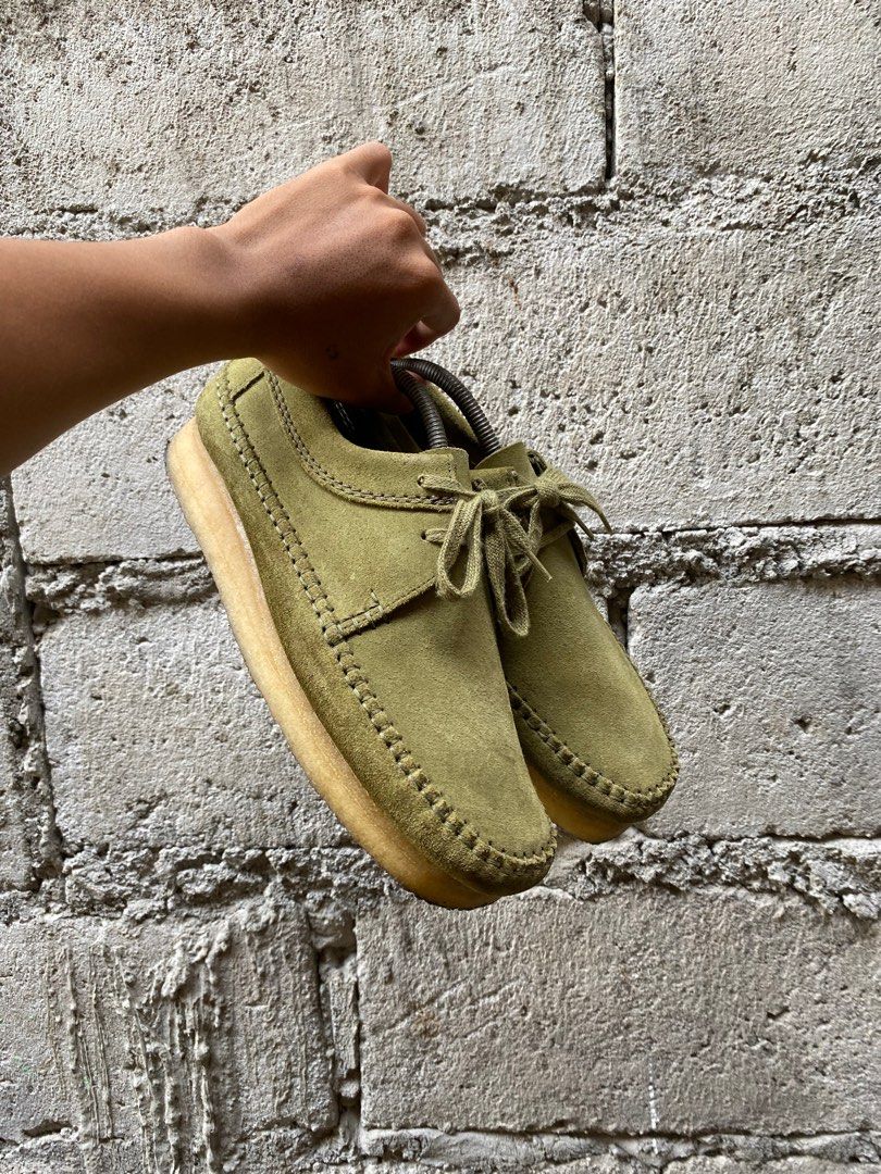Clarks weaver cactus green top