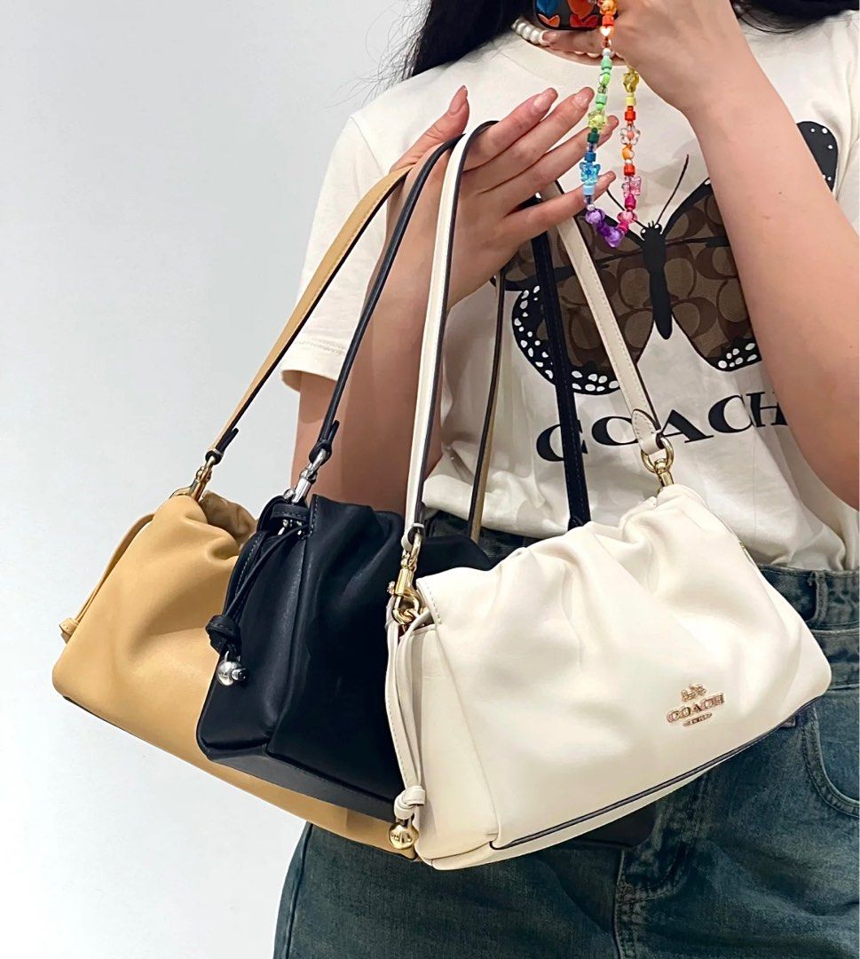 Faye Large Shoulder Bag Chalk Coach main image 0