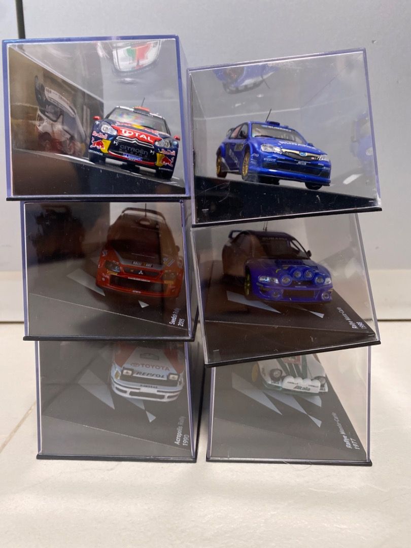 Modellino Auto Rally Scala 1:43 Mitsubishi Lancer WRC Diecast - Foto 5