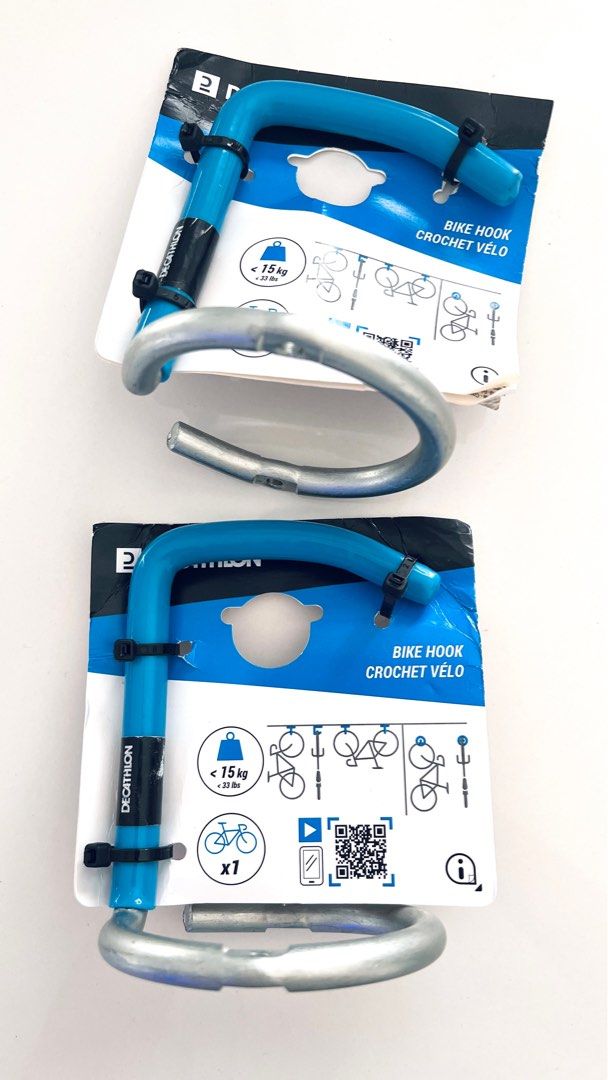 Decathlon bike hook hanger basikal holder