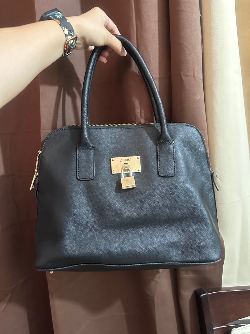 DKNY black alma bag Luxury Bags Wallets on Carousell