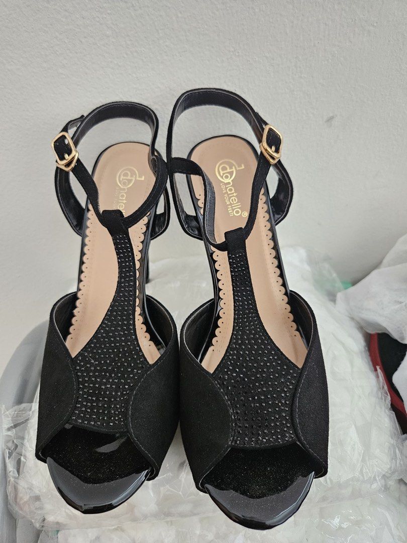 Donatello high heels open heels