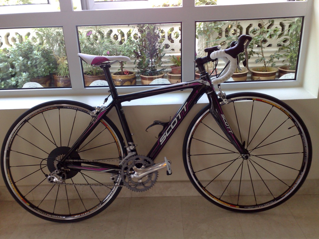 Open to offer Ladies Full carbon lightweight Scott Contessa CR1 road bike Sports Equipment Bicycles Parts Bicycles on Carousell