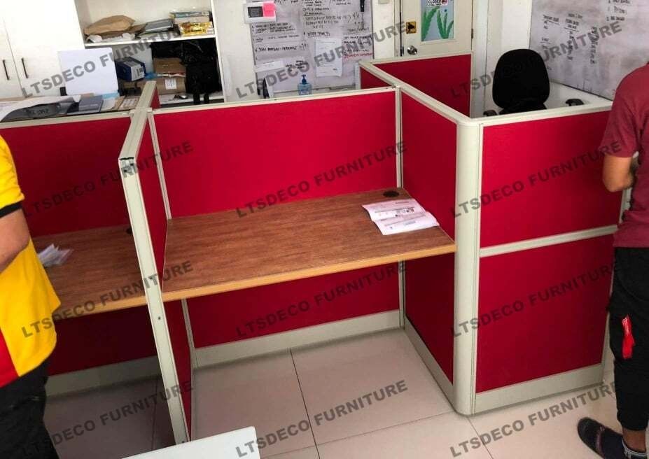 fishbone type cubicles office furniture, Furniture & Home Living ...