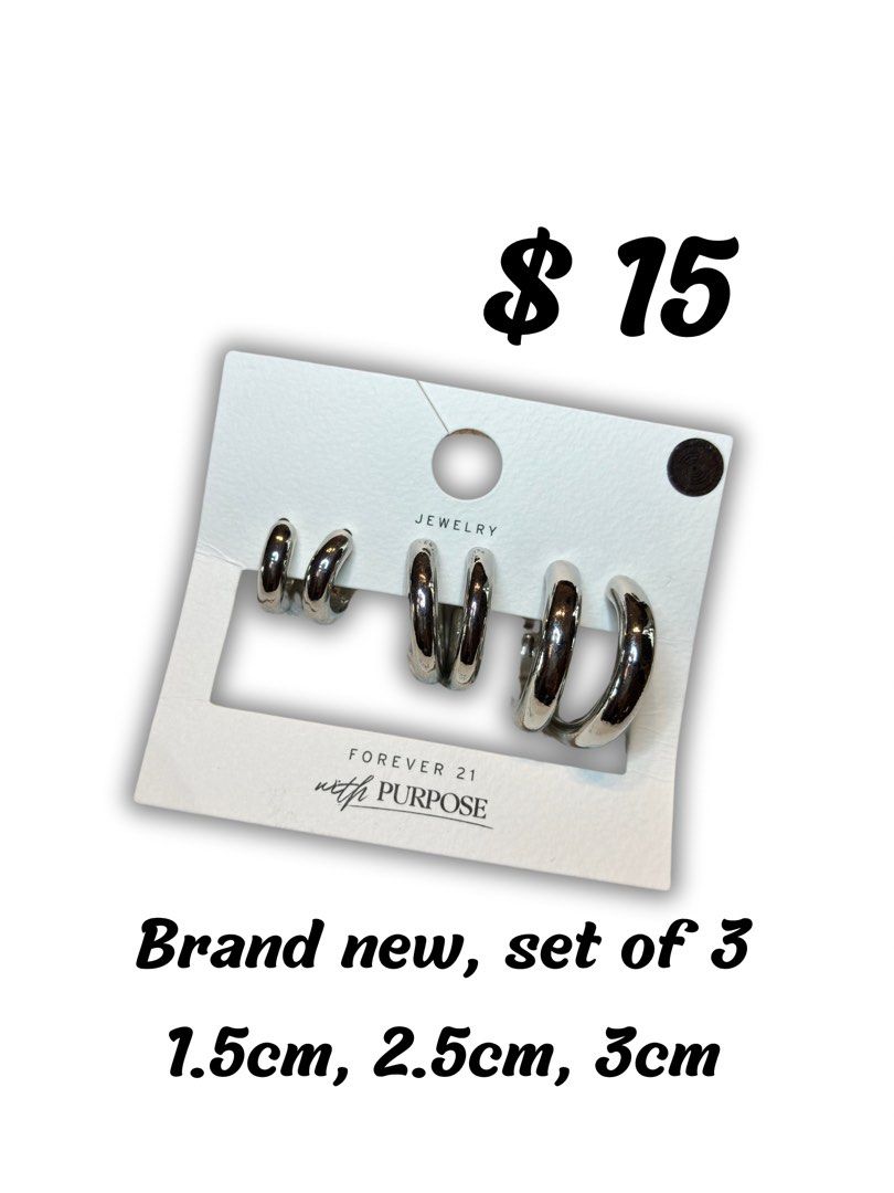 Forever 21 earrings set cheap