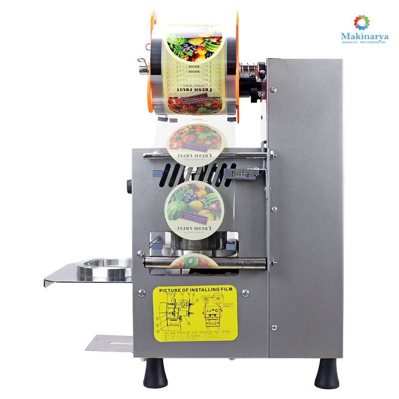 Fully Automatic Cup Sealer Machine Brandnew (Category: Other Kitchen Appliances) located in Manila. Submitted by makinaryageneral.merchandise (Listing ID 1150890919, Image 3). Description: Fully Automatic With Counter Price: 17500.00 Without Counter Price: 17000.00 Model: ET-Q7 Brand Name: Eton Power: 350w Output: 300-400cups/hr. Cup Diameter: 9.5cm Cup Height 12cm 1. Easy to use 2. Easy to Clean 3. High Quality 4. Easy and simple temperature set