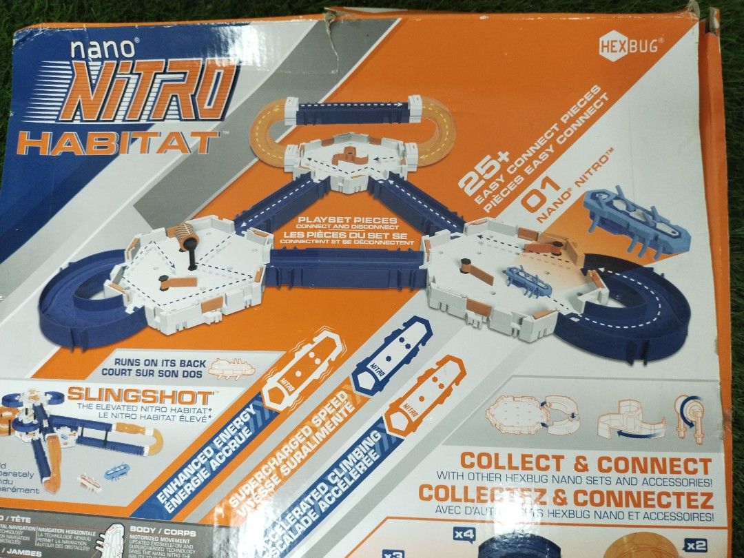 Hexbug nano nitro habitat set shop