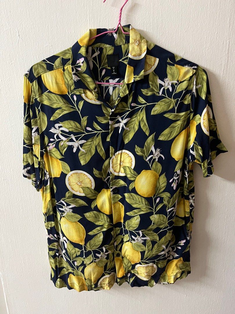 H&M Man Resort Shirt, Men's Fashion, Tops Sets, Shirts on Carousell
