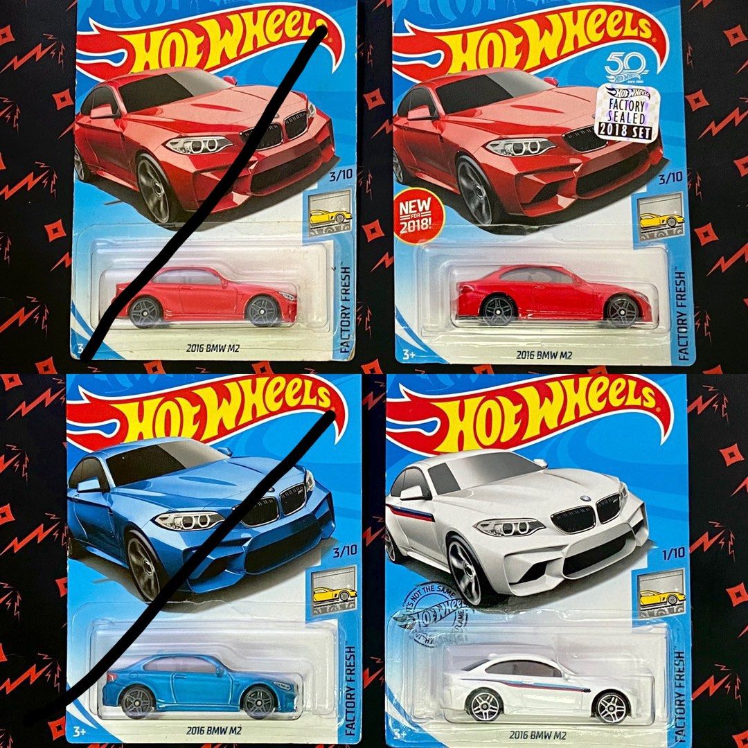 Hot Wheels BMW M2 Factory Sealed hotwheels red Hobbies Toys Toys Games on Carousell