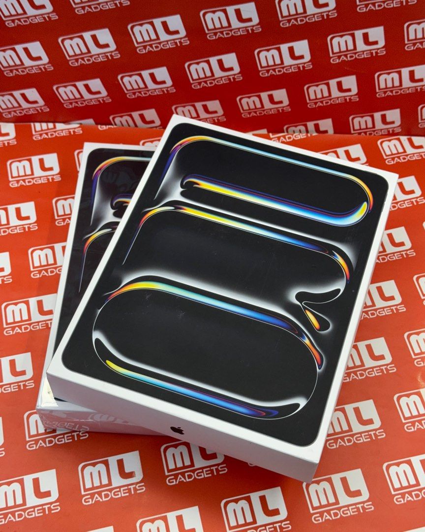 iPad Pro M4 (Category: iPad) located in Makati City. Submitted by ml.gadgets (Listing ID 1318341833, Image 1). Description: iPad Pro M4 256gb Wifi only 11 inch - 55,990 13 inch - 72,990 - Brand New and Sealed - 3 days shop replacement warranty - 1 year Apple Limited warranty ✅ Cash on Delivery ✅ Cash upon pick up (SM Jazz Residences Makati) ✅ Gcash/Maya ✅ Online Bank Transfer (BDO, BPI, UNIONBANK, METROBANK) ✅ We accept credit card (Straight | In