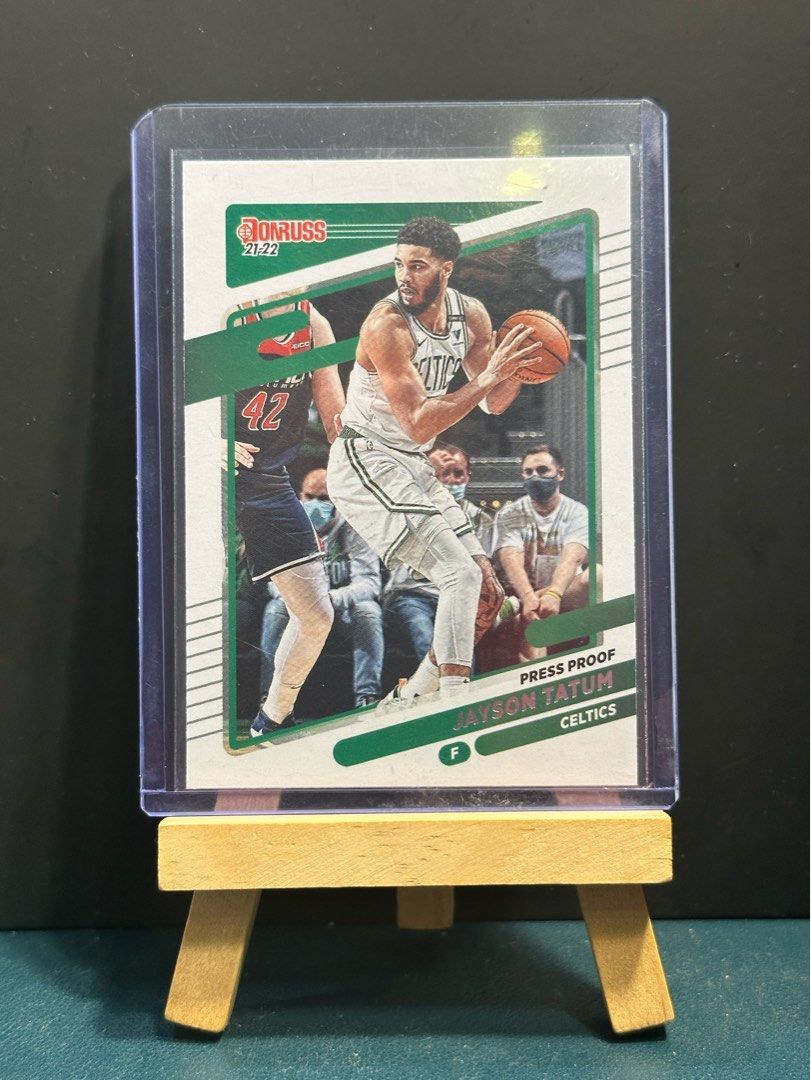 Jayson Tatum NBA Donruss Press Proof Parallel Card (Category: Raw Singles) located in San Juan City. Submitted by sp.shop77 (Listing ID 1318385989, Image 1). Description: .