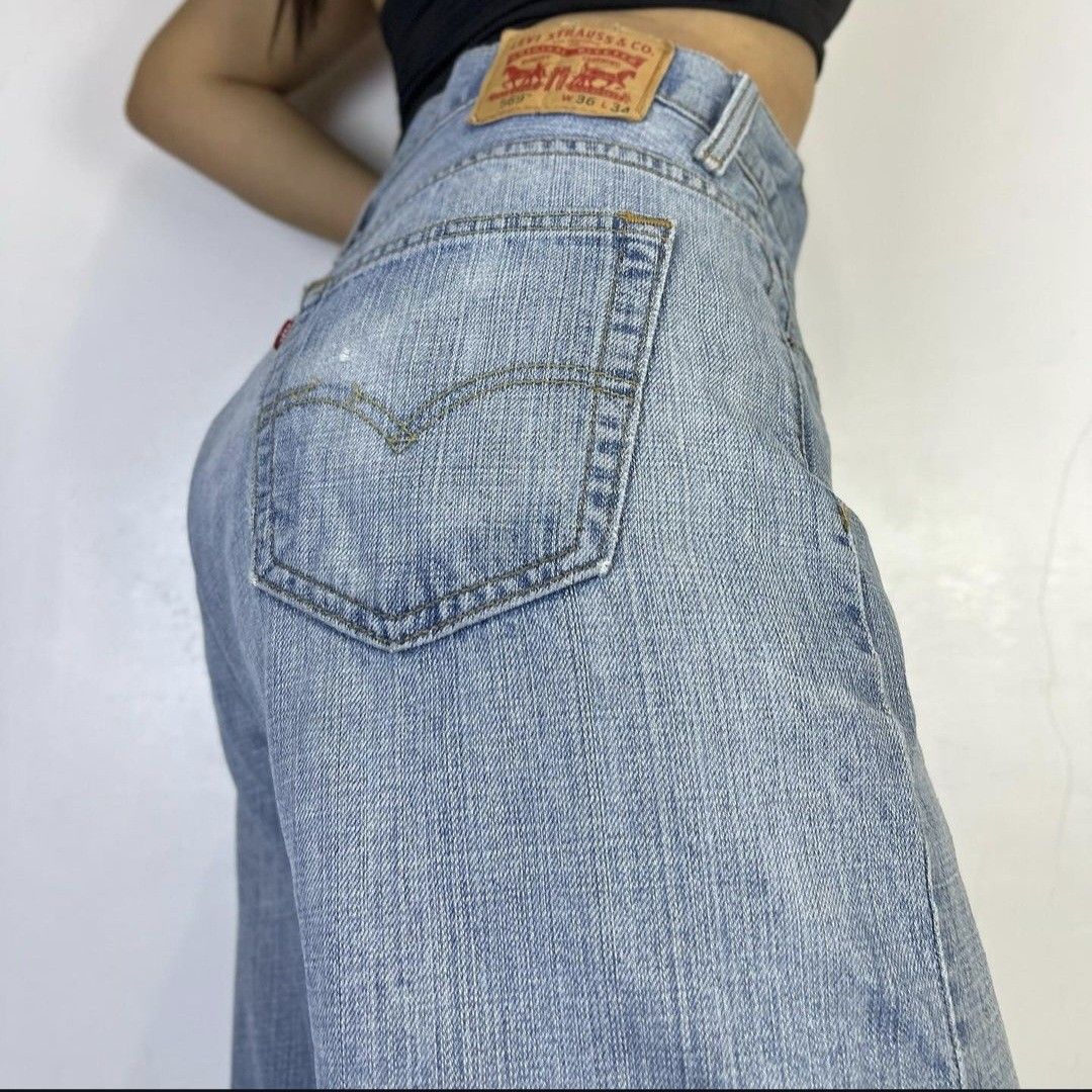 Levis 569 jeans womens clearance