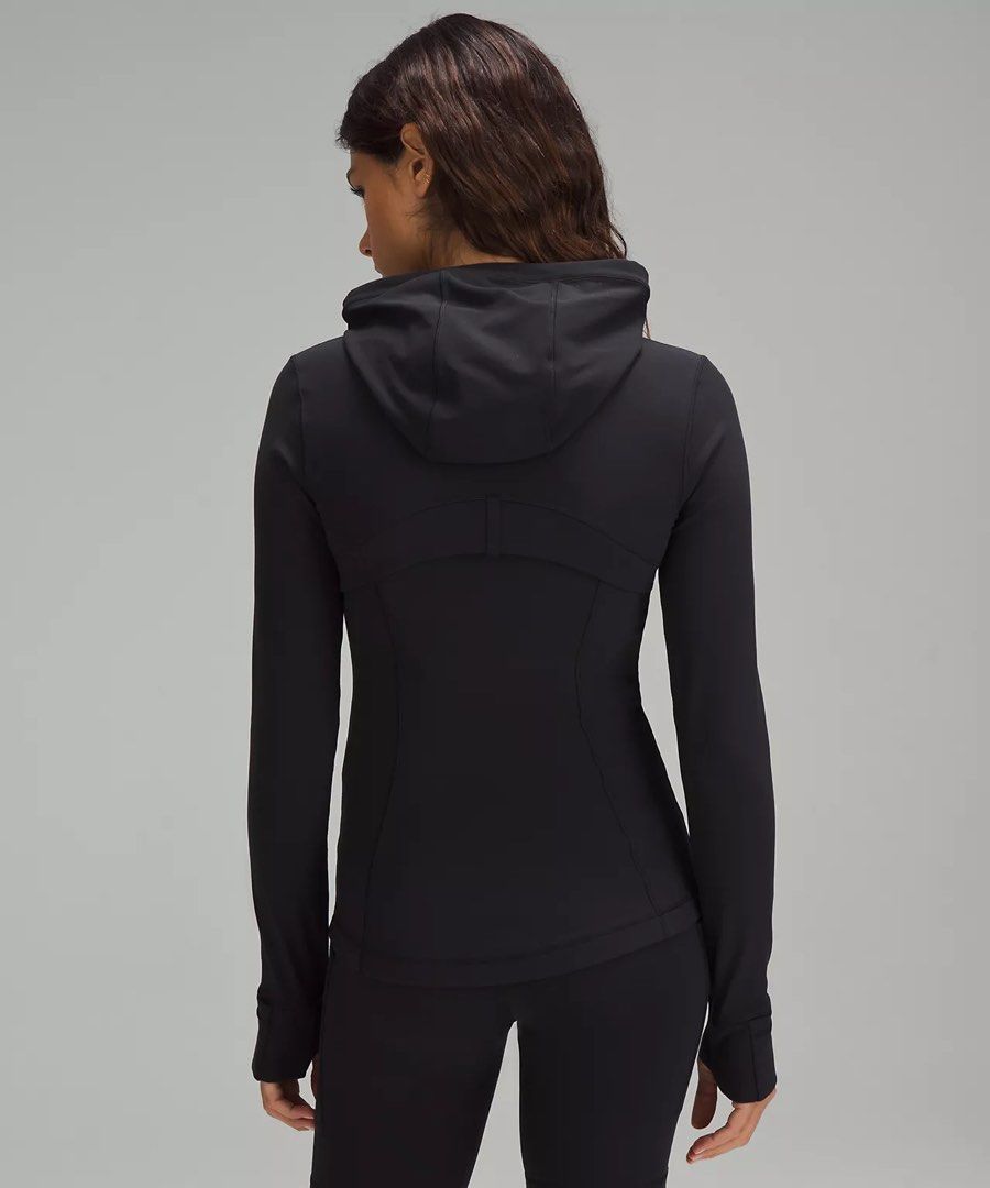 Lululemon Define Hooded Jacket Nulu in Black Women s Fashion Activewear on Carousell