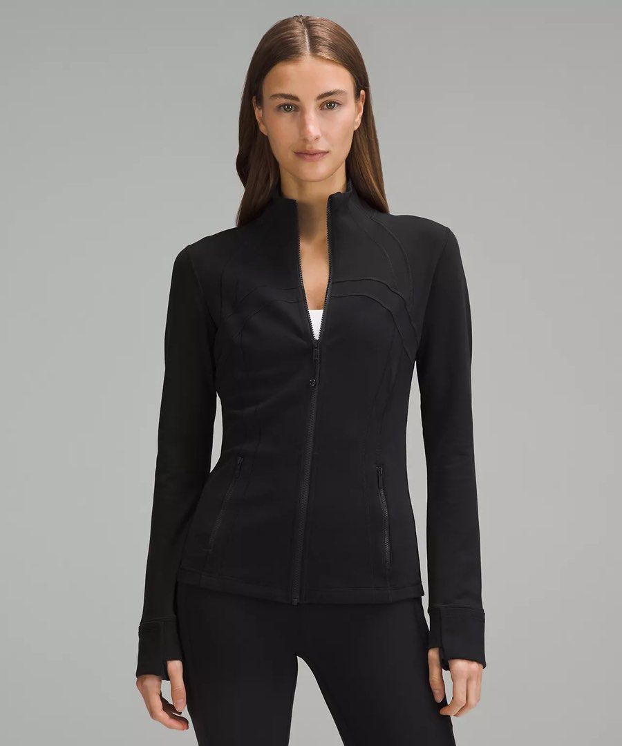 Lululemon long black jacket deals