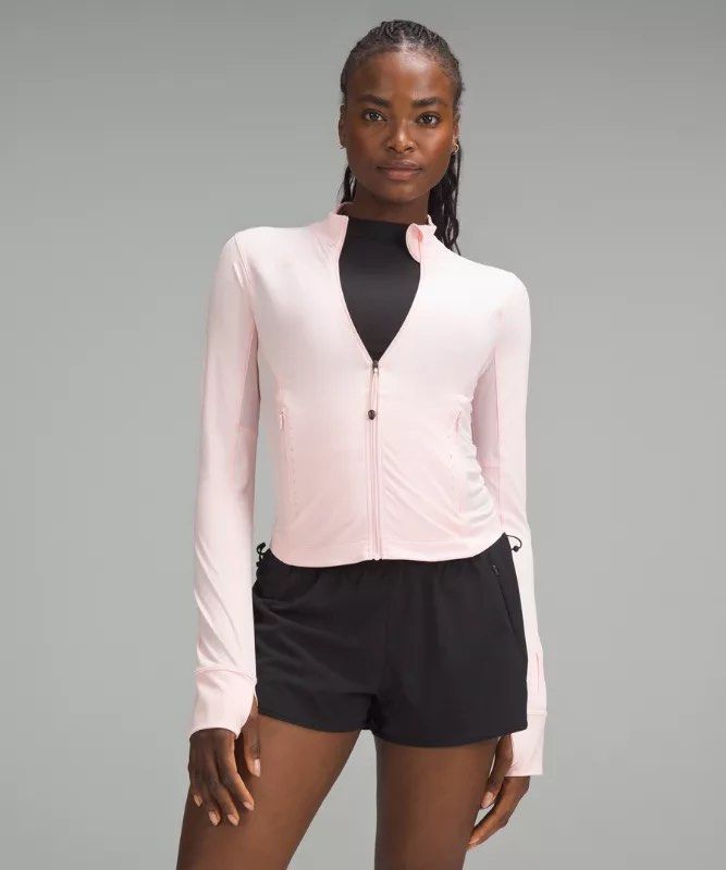 Lululemon Lightweight UV Protection Running Jacket in Strawberry Milkshake Women s Fashion Activewear on Carousell