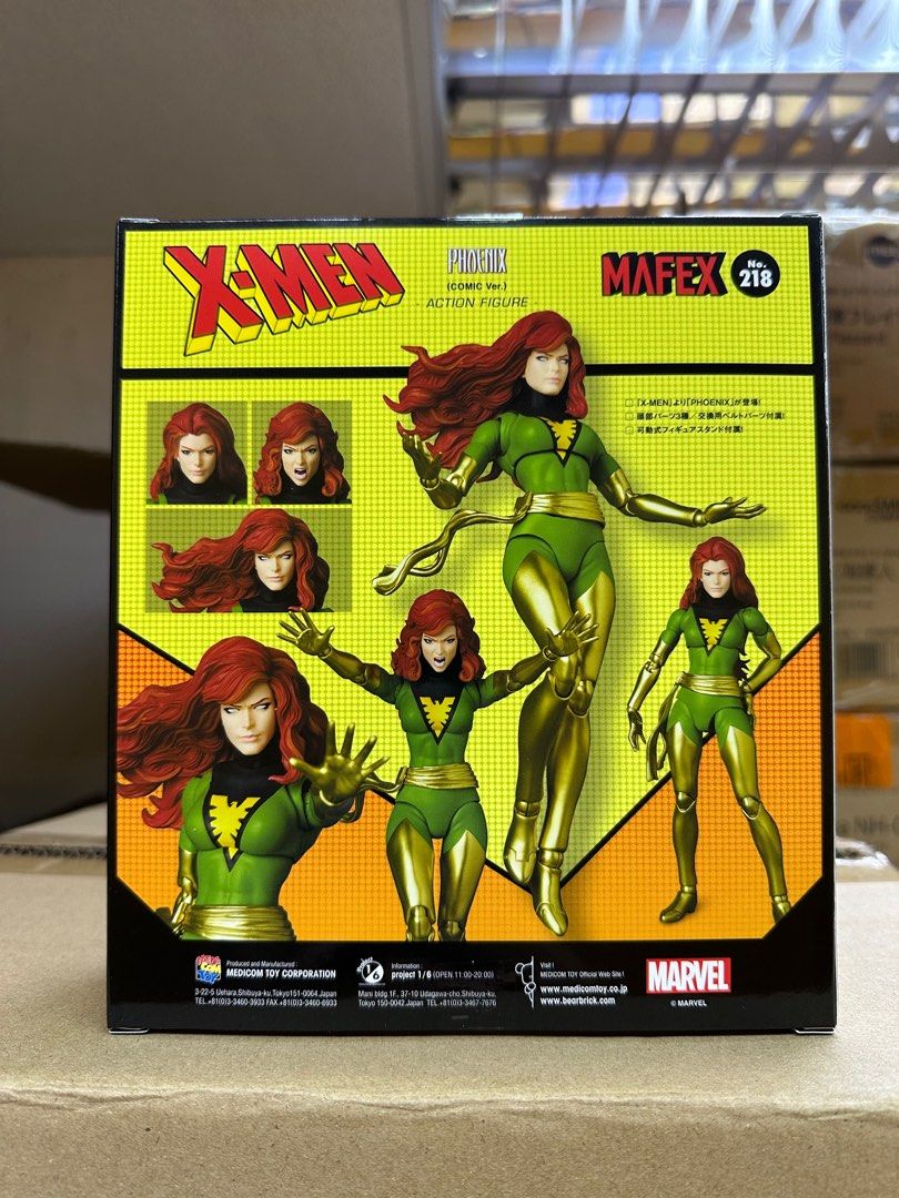 全新日版MEDICOM TOY MAFEX No.218 MAFEX X-MEN PHOENIX（COMIC