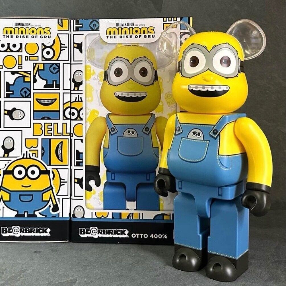 Medicom Bearbrick 400% Despicable Me Otto Minions Clearance Sale 