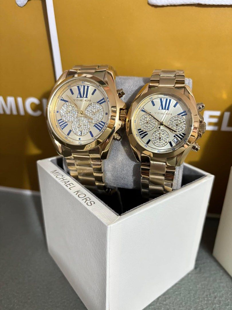 MK COUPLE MICKEY DIAL W GLITZ AUTHENTIC WATCH Women s Fashion Watches Accessories Watches on Carousell