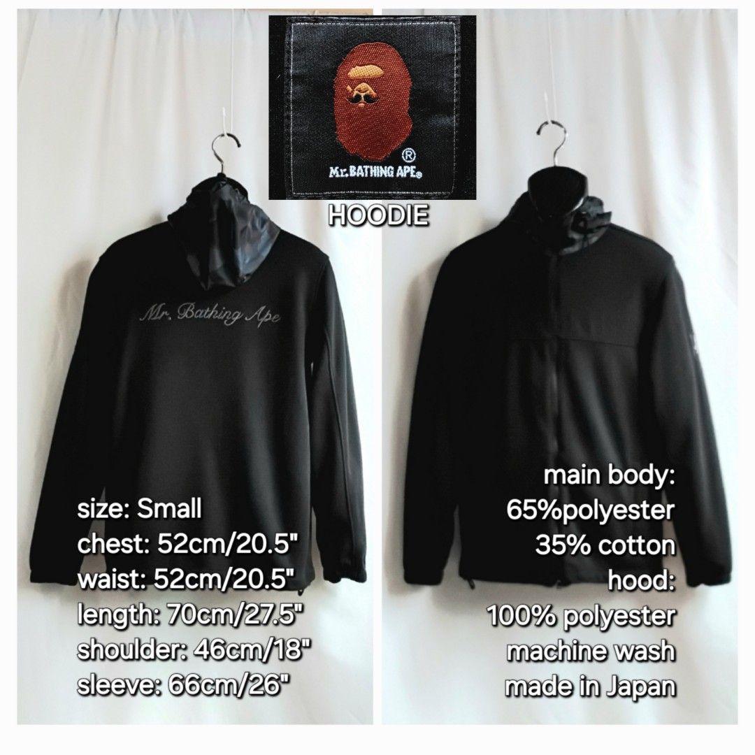 Mr. A Bathing Ape Hoodie Men s Fashion Activewear on Carousell