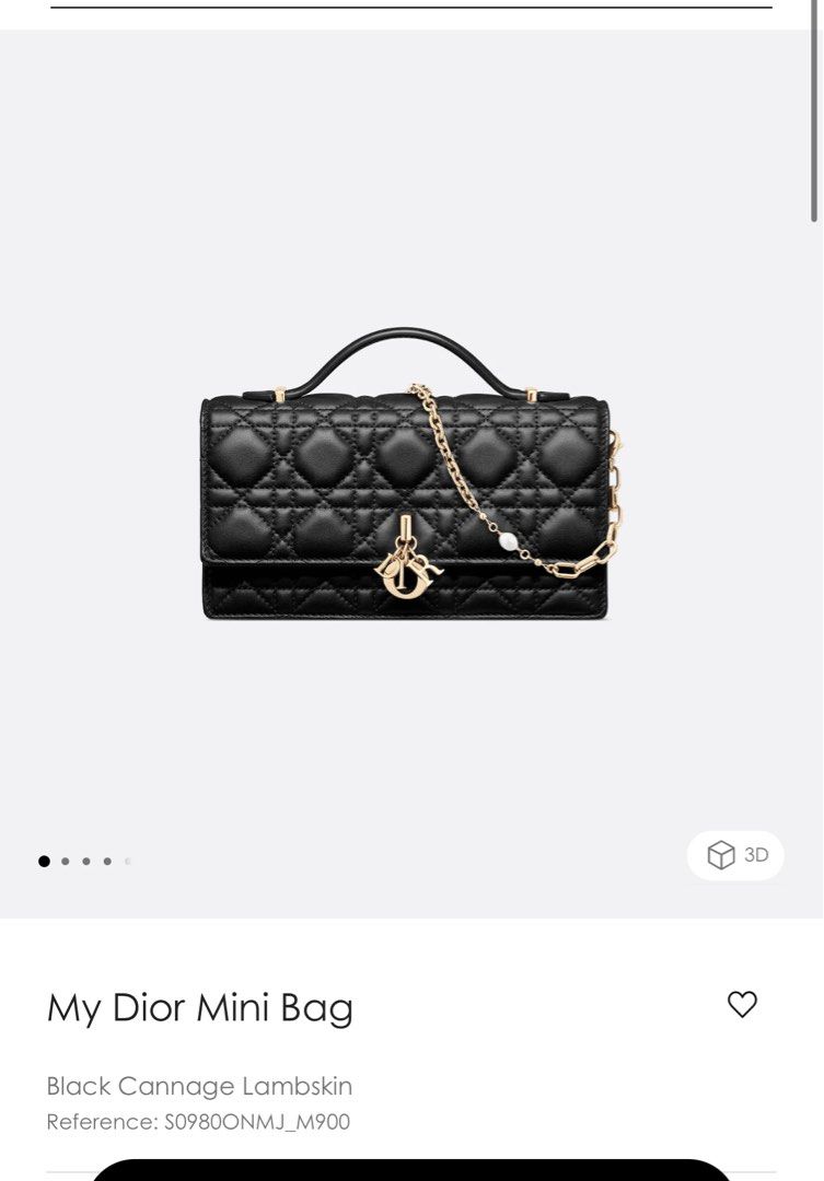 My Dior Mini Bag Luxury Bags Wallets on Carousell