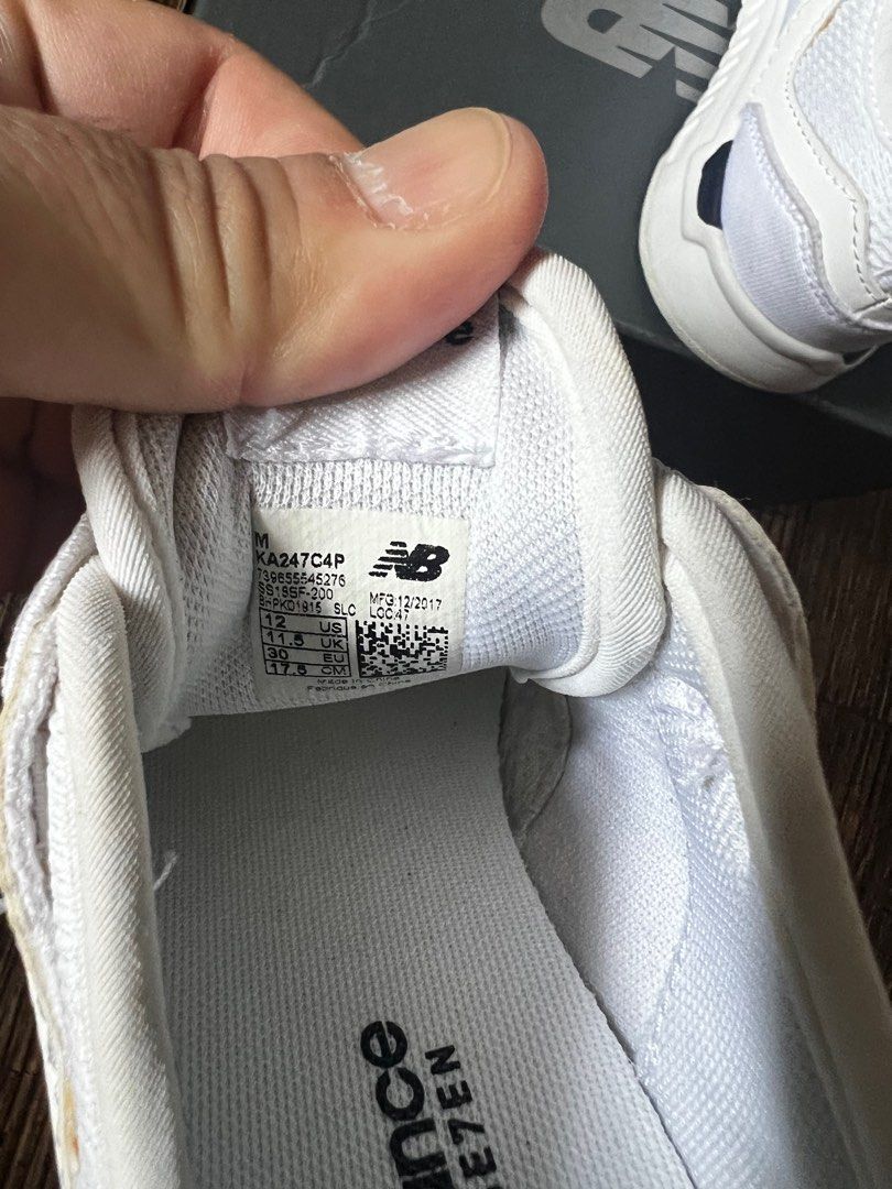 New Balance (Category: Babies & Kids Fashion) located in Manila. Submitted by fourjbf (Listing ID 1318299264, Image 3). Description: New Balance Worn less than 5x Almost brand new Size12.