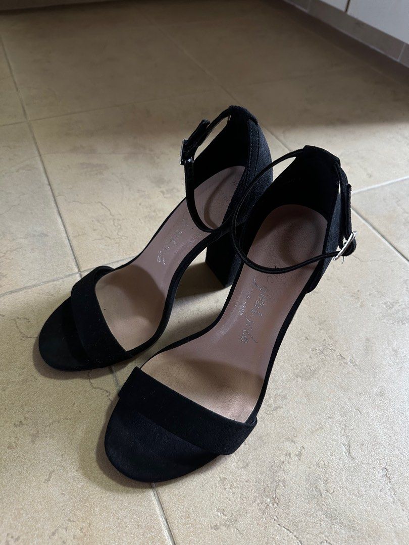 New look black heels deals