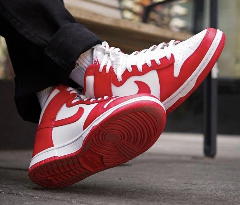 Nike sb zoom dunk high pro university red online