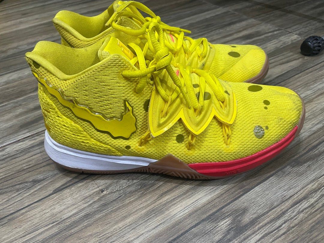 Nike Kyrie Irving Spongebob Edition Men s Fashion Footwear Sneakers on Carousell