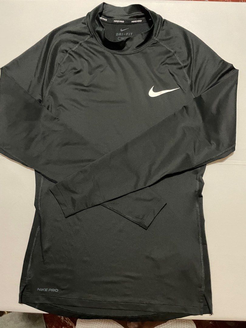 Nike Pro Compression Longsleeve (Category: Activewear) located in Davao. Submitted by walterwhite001 (Listing ID 1318262228, Image 1). Description: Size L on tag 17x27-28.