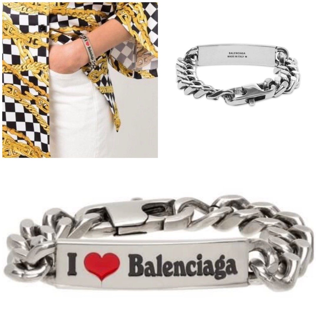 Mens balenciaga bracelet clearance