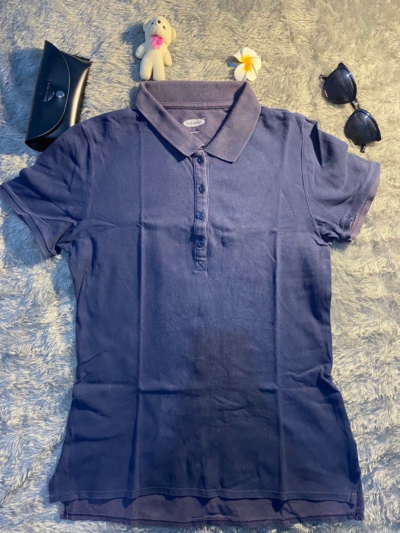Old Navy Polo Shirt, Fesyen Wanita, Pakaian Wanita, Atasan di