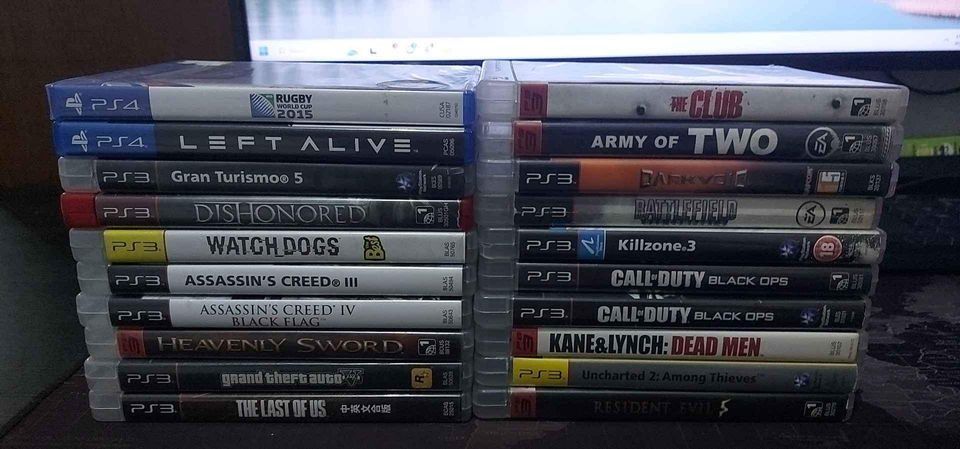 PC PS2 PS3 PS4 Games (Category: PlayStation) located in Magalang. Submitted by merchantofbetiz (Listing ID 1318352443, Image 1). Description: I prefer to send via JNT or LBC. 5 games and up will be free Shipping via LBC COP (SF is paid in advance) JNT arrangement is payment first. PS4 (Bundle Price - 600) Rugby World Cup 2015 -250 Left Alive - 500 (tested only good as new) PS3(Bundle Price for all - 5000) The Last of Us - 500 Grand Theft Auto V -