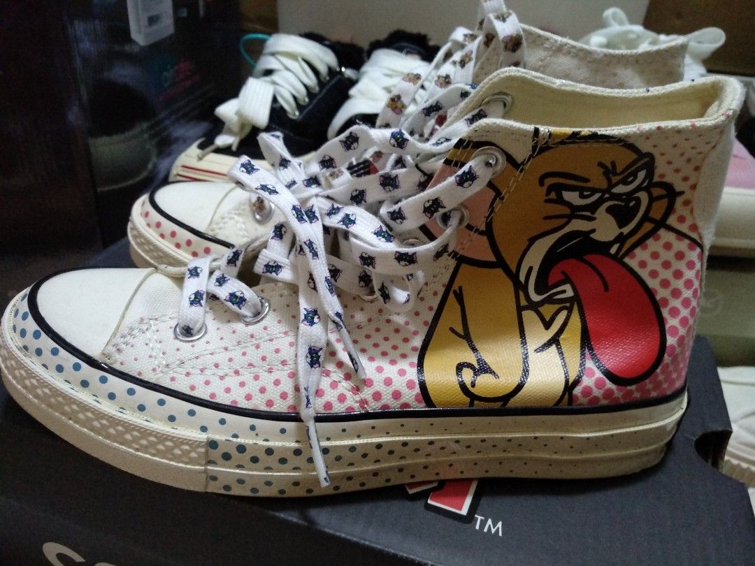 Pls Read description converse Sneakers Tom Jerry Hi dunk sales