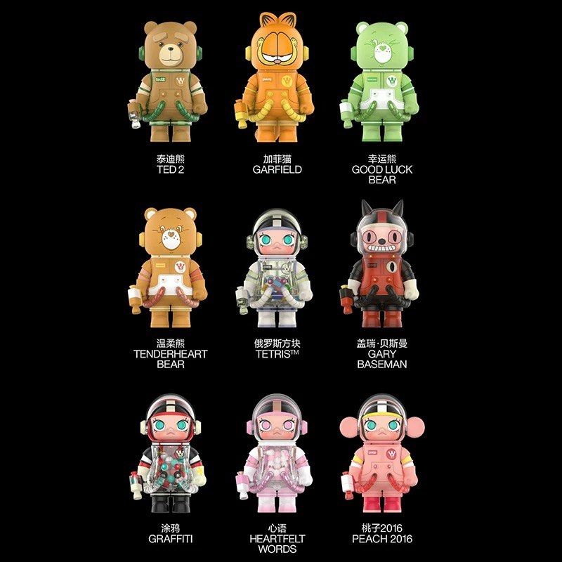 READY STOCK) MOLLY - MEGA SPACE MOLLY 100% Series 3, Hobbies