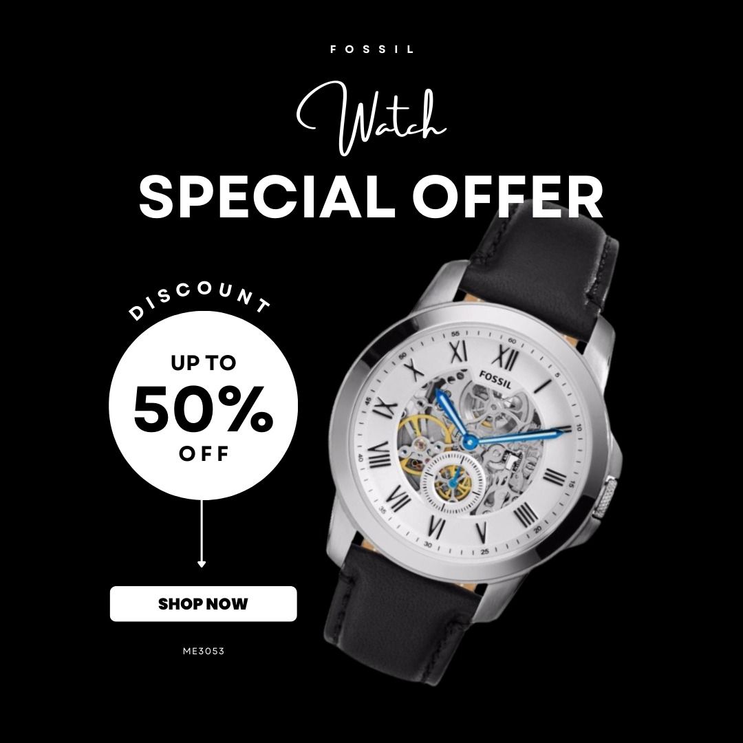 Fossil me3053 hot sale