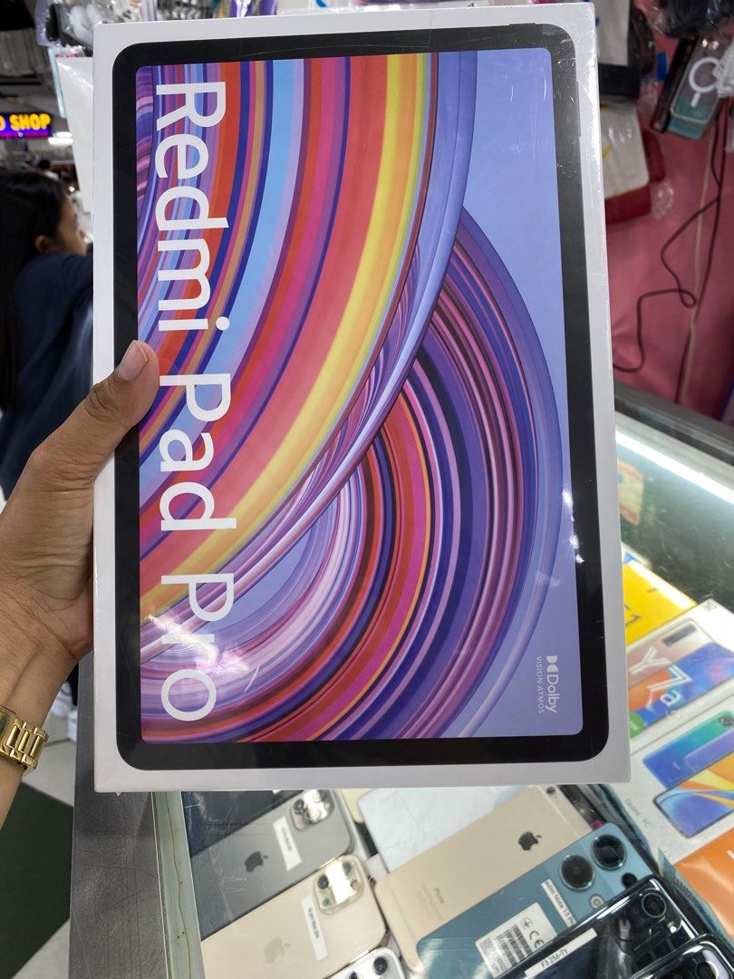 Redmi Pad Pro (Category: Android) located in Pasig City. Submitted by melissaomb01623 (Listing ID 1318423002, Image 2). Description: Redmi Pad Pro 8gb Ram 128gb Rom Brand new sealed 1 year warranty 📌pick up store in greenhills shopping center 📌we do cod in metro manila and near provinces just add sf only 📌we ship nationwide via LBC 📌we accept swap/trade in 📌we accept credit card/ggives 📌we accept billease installment 📌for fast transaction 