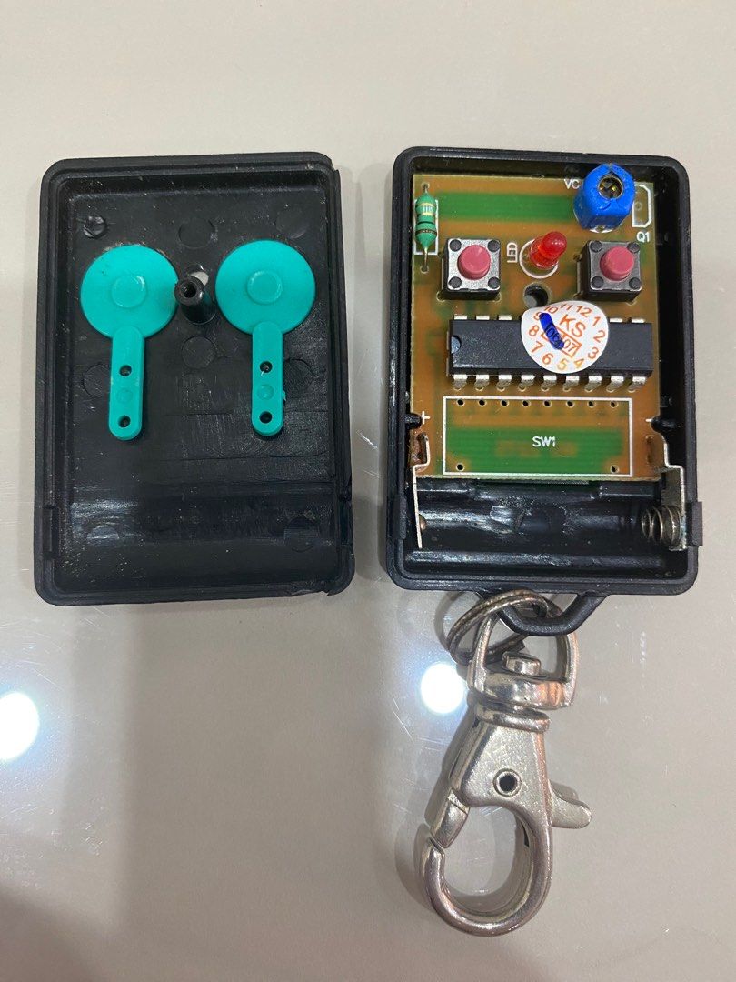 Remote Control (Category: Others) located in Kuala Lumpur. Submitted by alexander7337 (Listing ID 1318268442, Image 2). Description: Auto gate remote control. Sell after moved to condo. Condition 7.5/10. I have total 4 sets, price negotiable if buy more. Free postage depends location..