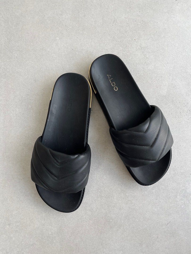 Aldo Quilted Slide Sandals Sandal Aldo