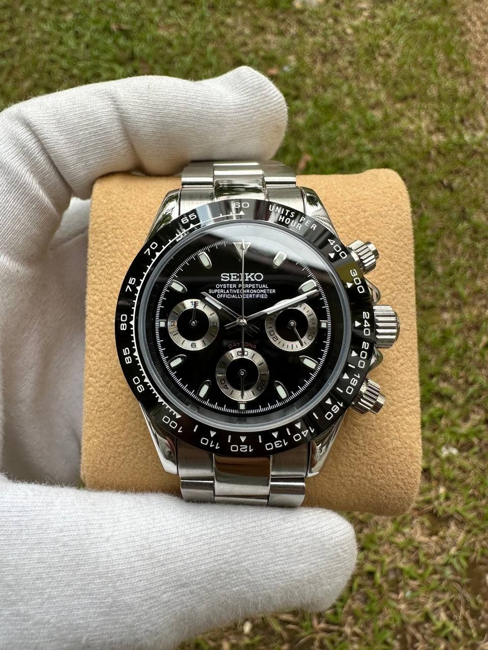SEIKO DAYTONA GODZILLA MOD, Luxury, Watches on Carousell