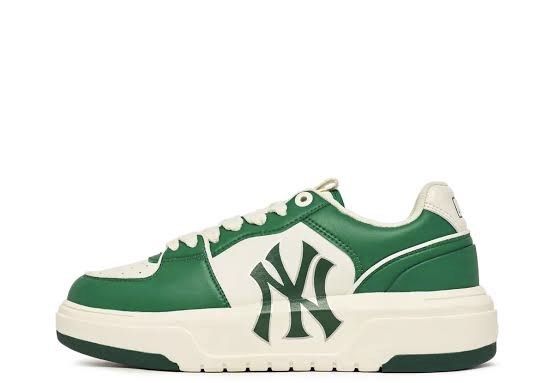 Sepatu MLB Chunky Liner Basic NY Yankees Green White / MLB Original, Fesyen  Wanita, Sepatu di Carousell