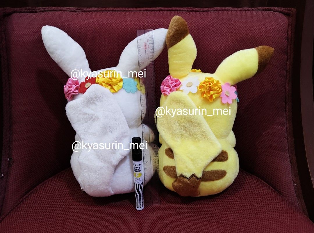 Pikachu flower crown plush online