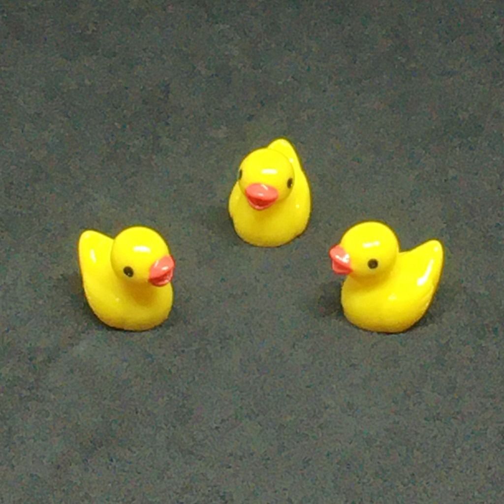 Set of 3 Miniature Duck Figures (Category: Figurines & Statues) located in Quezon City. Submitted by tindanibeandeng (Listing ID 1318431223, Image 1). Description: Set of Miniature Duck Figures Item: Miniature Duck Figures Size: approx 1.05 x 1.5cm Material: Resin Set includes 3 pieces of miniature duck figures..