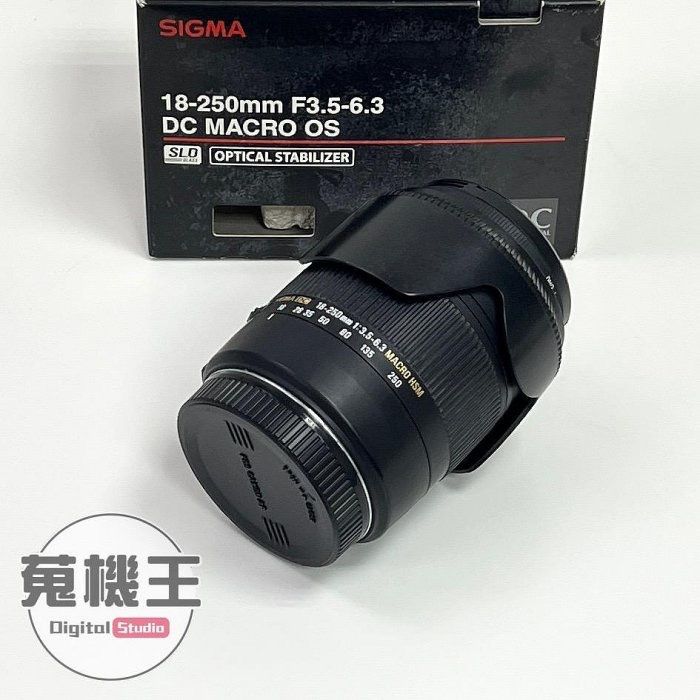 美品] SIGMA 18-250mm F3.5-6.3 DC MARCO OS