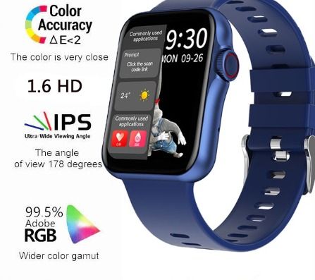Smart Watch Men 1.6inch For Women Man Heart Rate Monitor Bluetooth Answer Dial Call Fitness Tracker Sport Watches