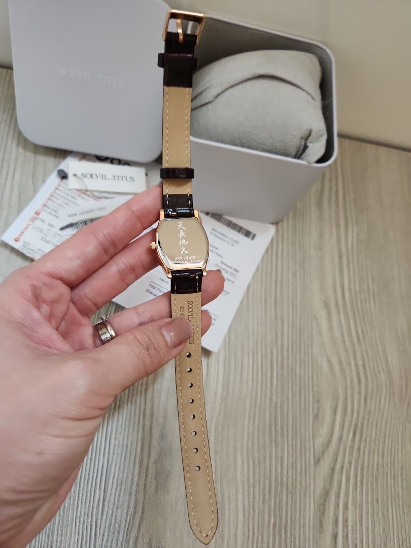 SOLVIL ET TITUS BARISTA W06 02825 002 3 HANDS DATE QUARTZ WOMEN WATCH Women s Fashion Watches Accessories Watches on Carousell