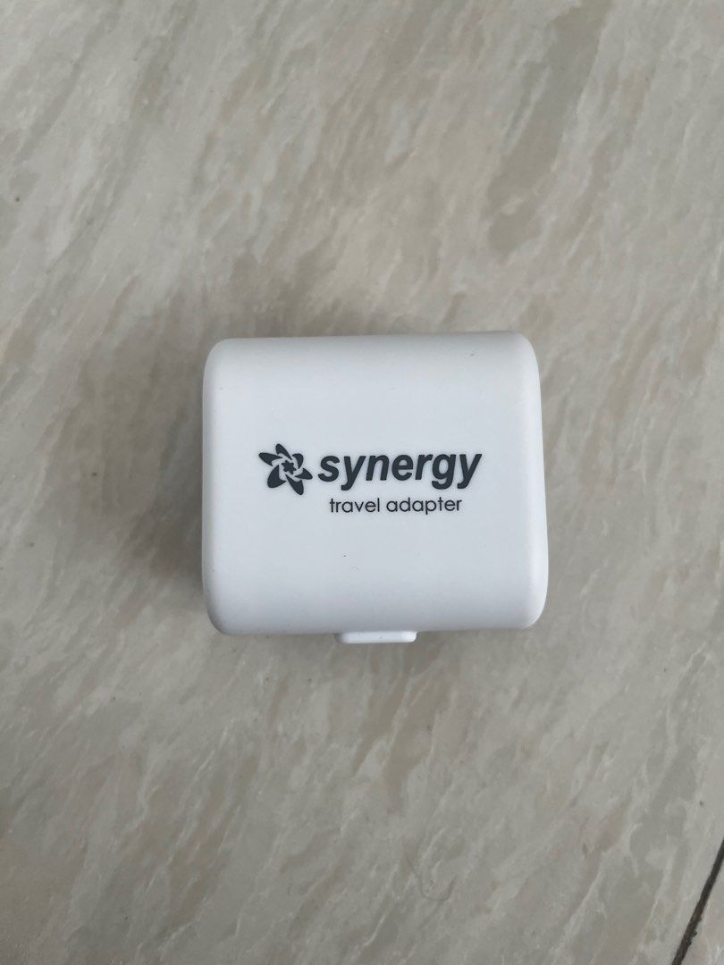 Synergy Universal Adaptor | Adapter (Category: Cables & Adaptors) located in Quezon City. Submitted by fromfairydust (Listing ID 1318360440, Image 1). Description: Bought this for HK. Original price is 320. Never used it kasi may adapter sa airbnb ma we booked. .