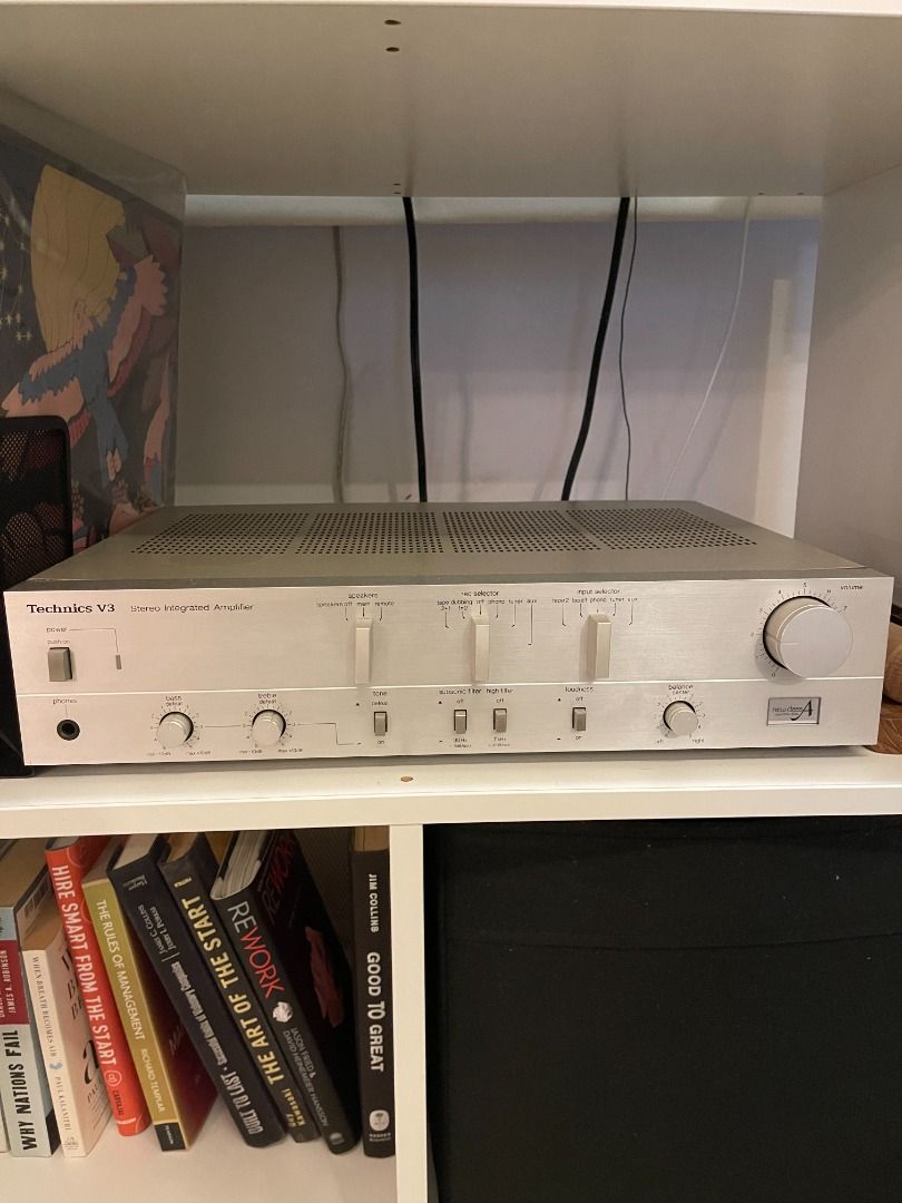 TECHNICS RECORD PLAYER SET (Category: Other Audio Equipment) located in Manila. Submitted by notvinch (Listing ID 1318364765, Image 2). Description: Technics Turntable: SL-1200 MK2 (SOLD) Technics V3 Amplifier Bowers & Wilkins 607 Speakers SHURE M75MG Stylus Purchased from Sir Bobby from Plaka Planet. *SPEAKER STANDS NOT INCLUDED* Pick up only. .