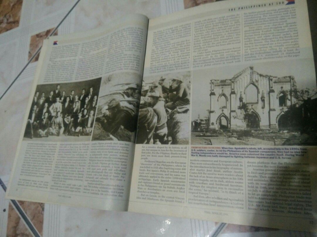 TIME MAGAZINE featuring The Philippines (Category: Magazines) located in Quezon City. Submitted by viaramirez (Listing ID 1318404207, Image 2). Description: Featuring 100 years of PHILIPPINE Independence, good readable condition Shipping or pickup SF charged to buyer Commonwealth QC mop: gcash, pabili service mod: lalamove or LBC.